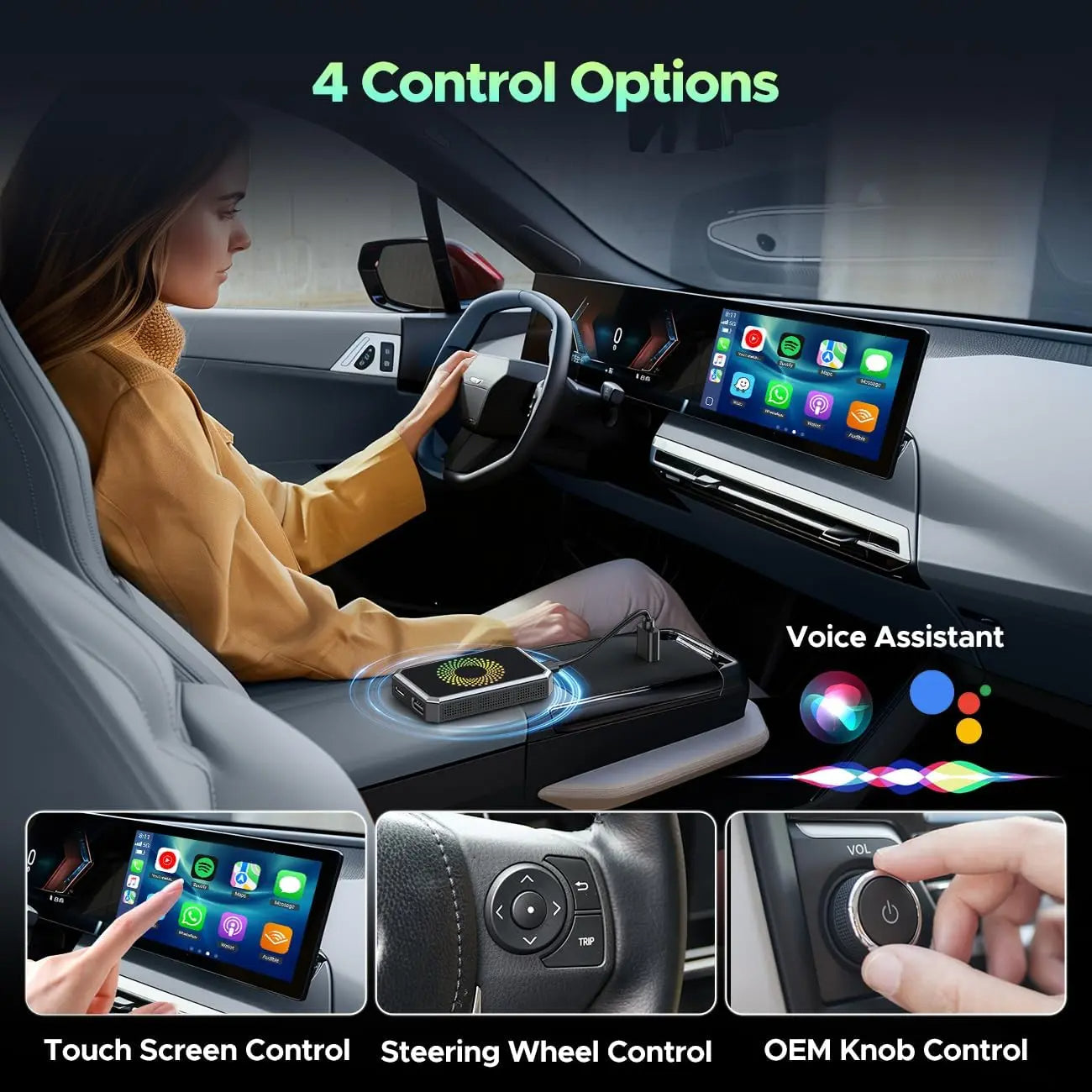 2026 Wireless CarPlay Adapter | Watch Netflix/YouTube in Your Car! ❌ NOT Tesla/BMW