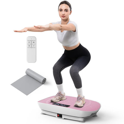 Whole Body Vibration Plate! Lymphatic Drainage & Home Fitness Workout for Women
