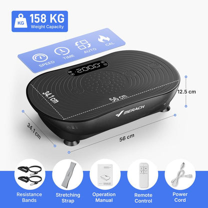 Whole Body Vibration Plate! Lymphatic Drainage & Home Fitness Workout for Women